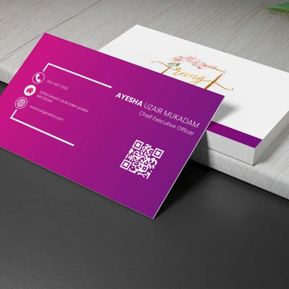Rung Events Business Card